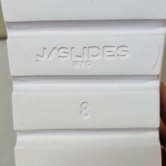 J Slides STUD 8M Grey Beach Slides New In Box - Picture 3 of 5